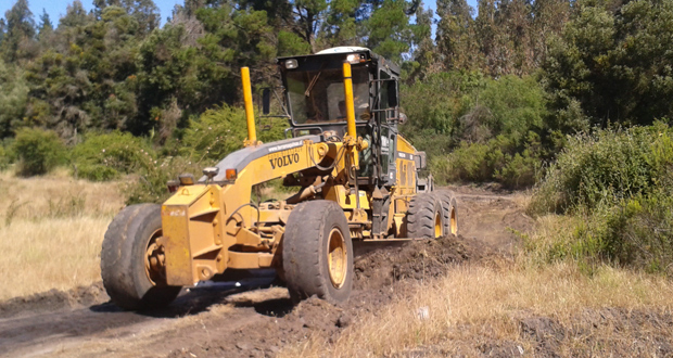 CONAF repara más del 90 % de los caminos y cortafuegos de Reserva Lago Peñuelas.